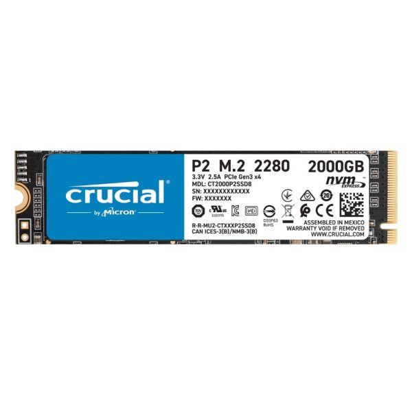 CRUCIAL P2 2TB NVME