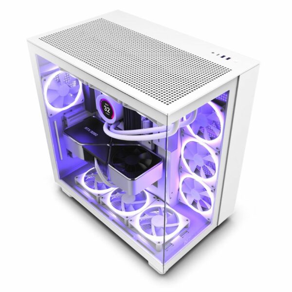 NZXT H9 FLOW WHITE