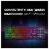 ANT ESPORTS KM1650 PRO BACKLITE KEYBOARD 3