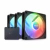 NZXT F120 RGB CORE TRIPLE PACK BLACK